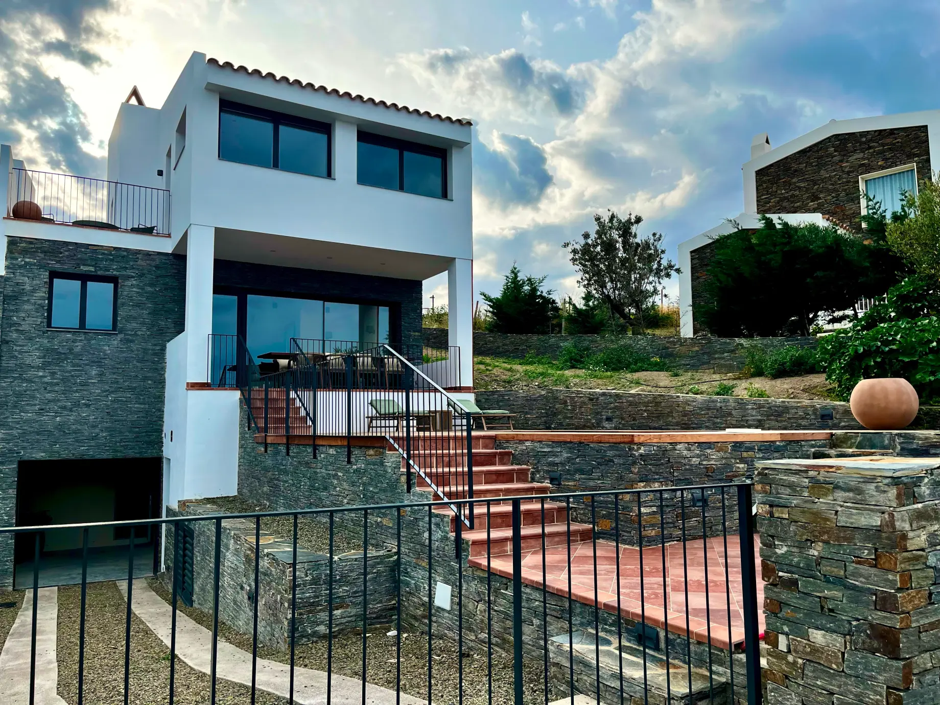 Architecture Front Garage